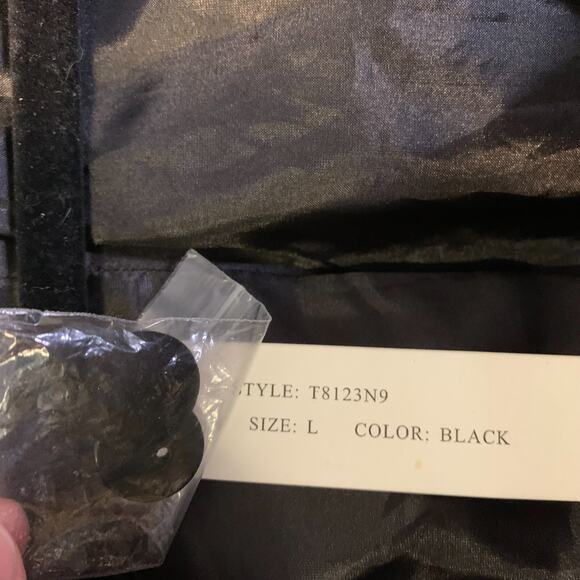 Sandro Women's Romantic Ruffled Jacket Size L NEW Black Cotton Poplin Summer - Picture 7 of 8